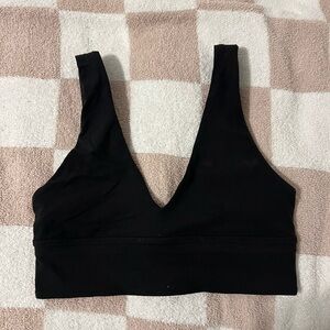 Lululemon Athletica Black Deep V Bralette